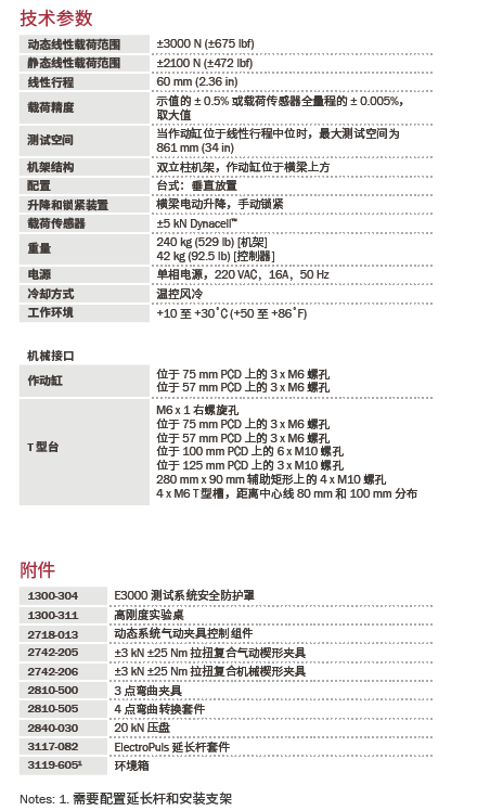 全电子动静态疲劳试验系统